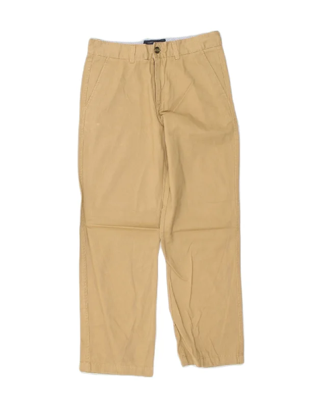 TOMMY HILFIGER Womens Straight Chino Trousers US 18 2XL W30 L28 Beige Trousers Trousers Formal