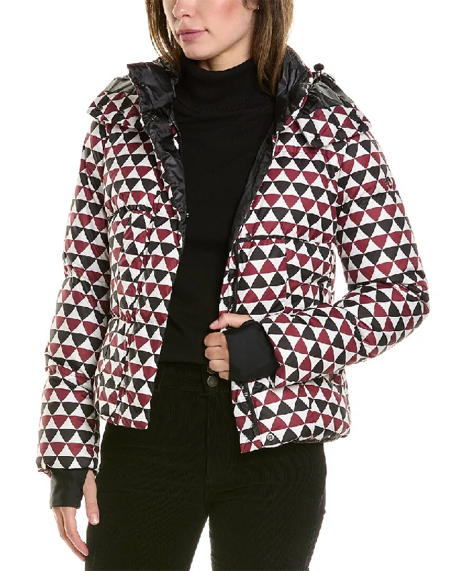 Post Card Courchevel Down Jacket Satin Jacket Silk Jacket Chiffon Jacket