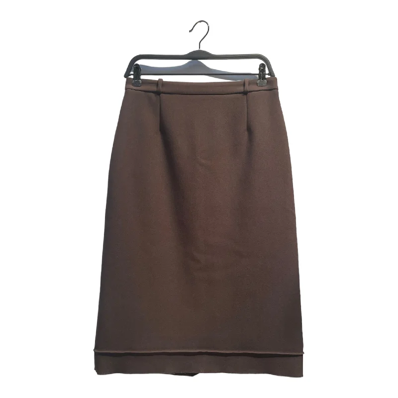 BALENCIAGA/Long Skirt/38/BRW/ chiffon skirt flowing