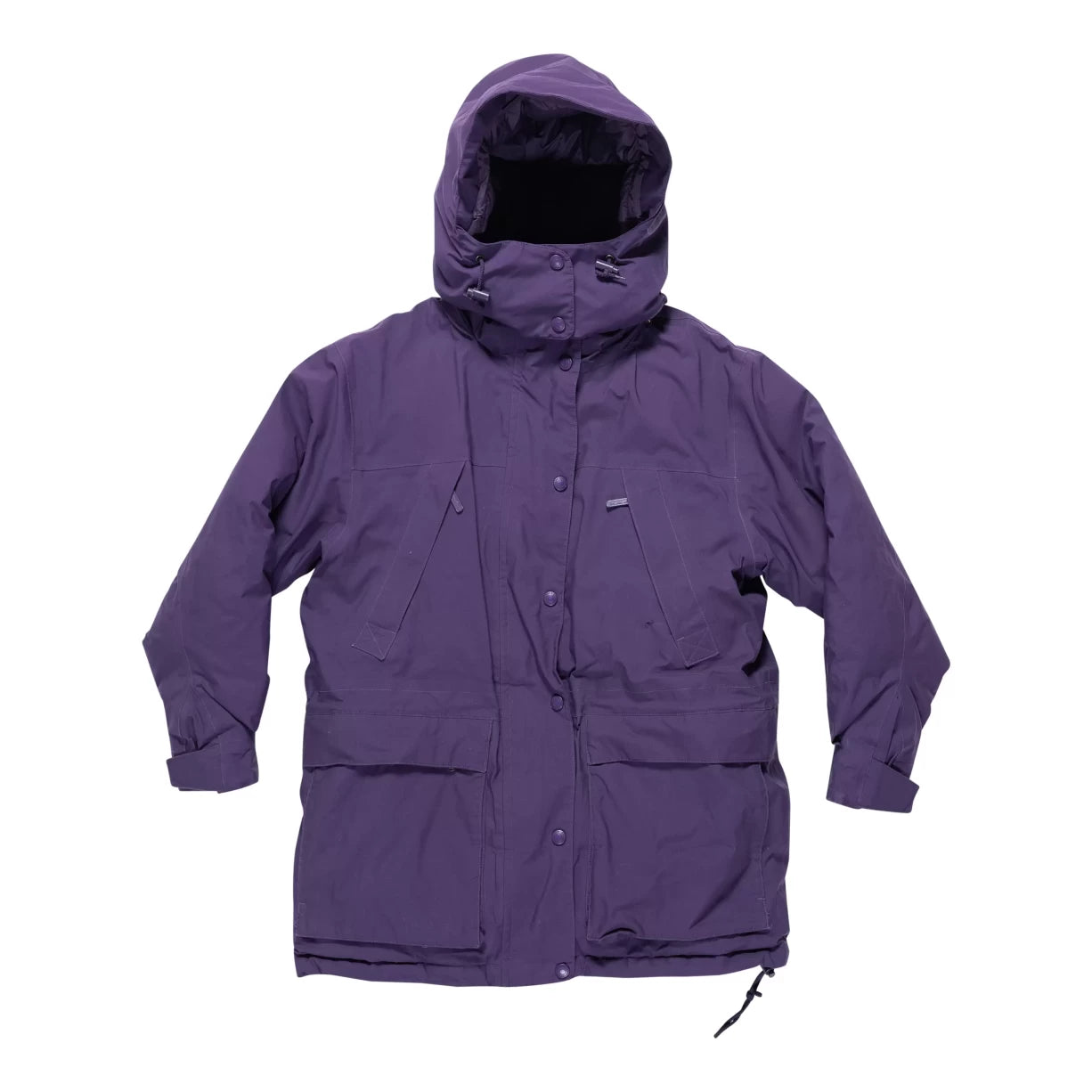 Eddie Bauer Classic Down Hooded Jacket - Women's Zip Front Button Front Snap Front