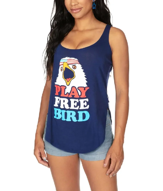 Women's Play Free Bird Tank Top fitted tank top