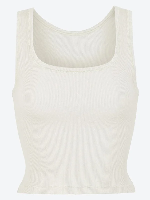 Cotton Rib Tank Top seamless tank top