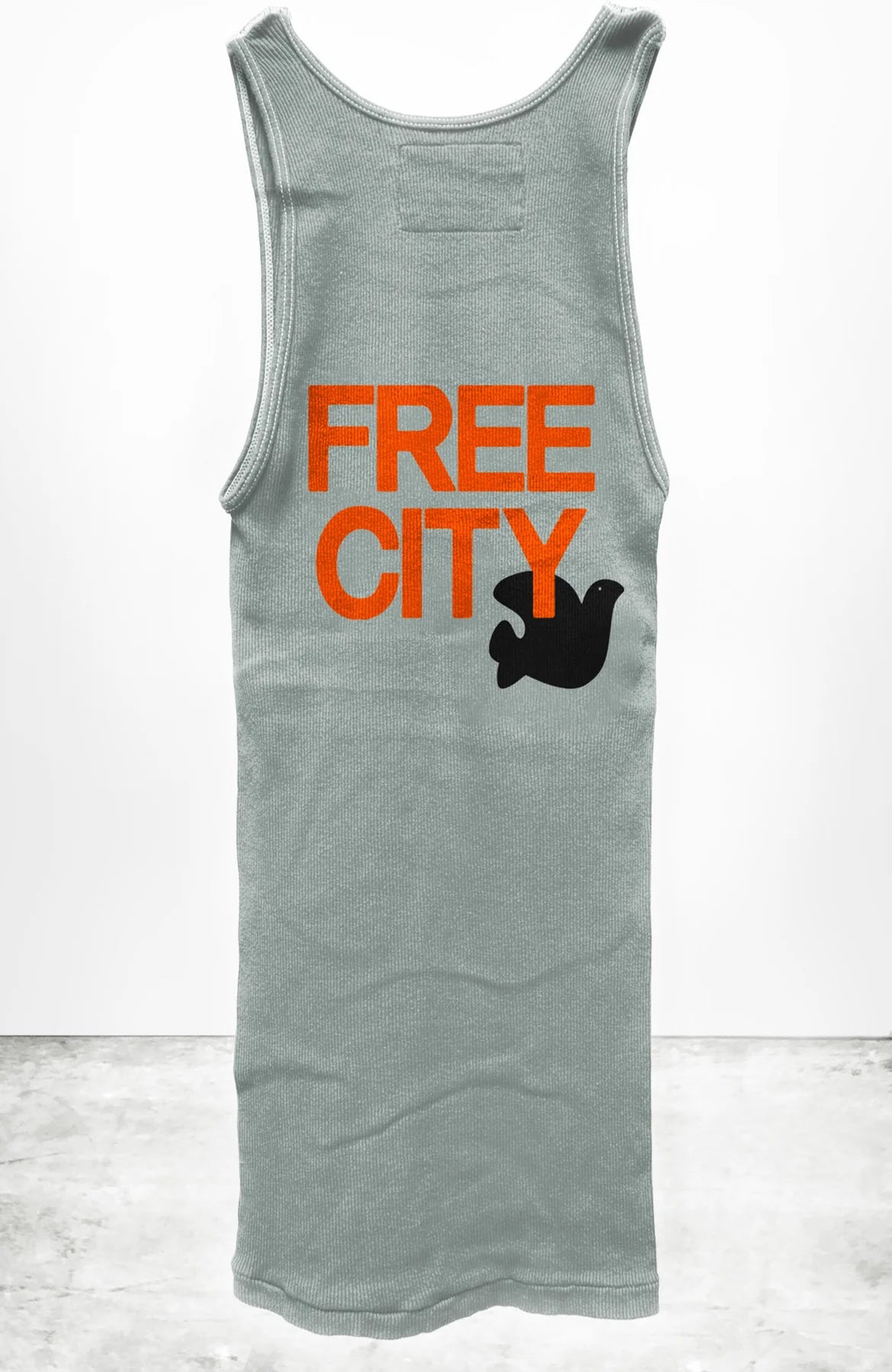 FREECITY RTU/1999 SUPERVINTAGE TANK - SILVER FEET low neck tank