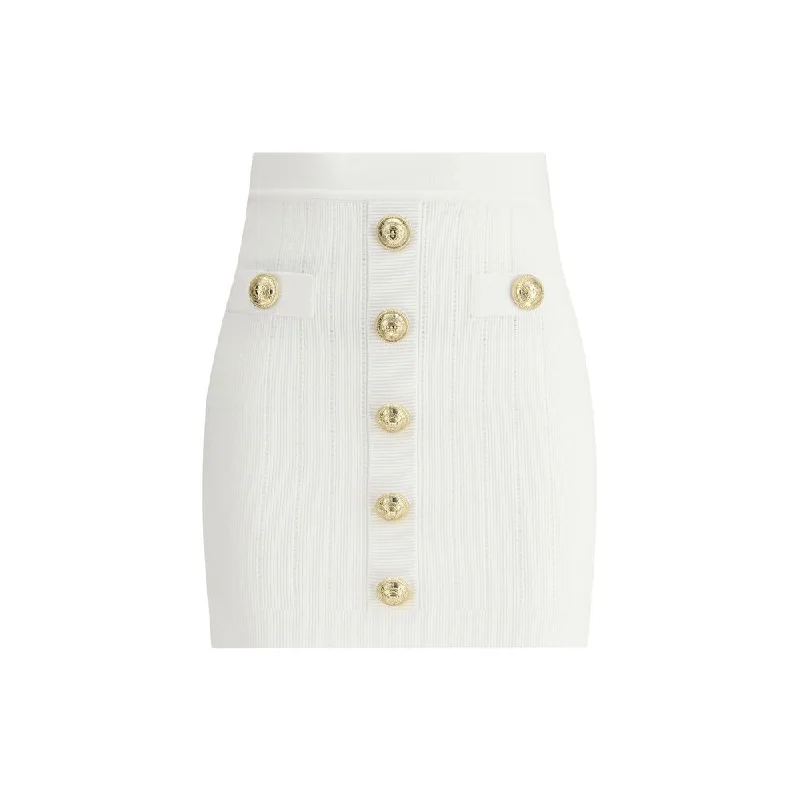 Balmain Mini Skirt lace skirt feminine