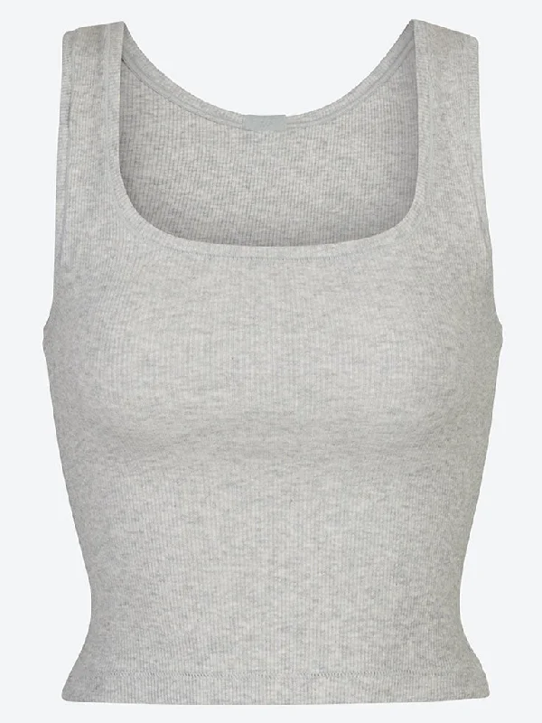 Cotton Rib Tank Top lightweight tank top