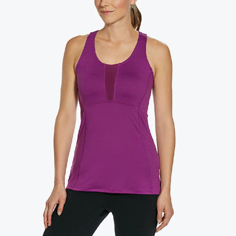 Sage Yoga Tank cold shoulder tank