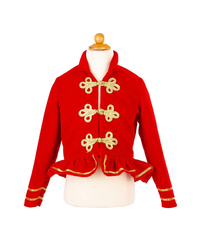 GREAT PRETENDERS - DRESS UP: RED TOY SOLDIER JACKET Hoodie Zip-Up Jacket Button-Up Jacket