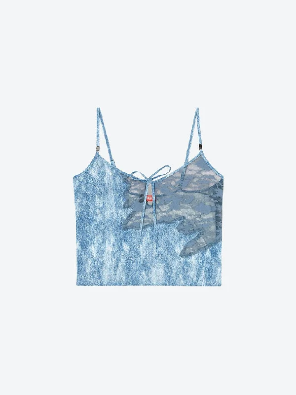 DIESEL x SAVAGE FENTY - LACE SLEEP CAMI TANK modal blend tank