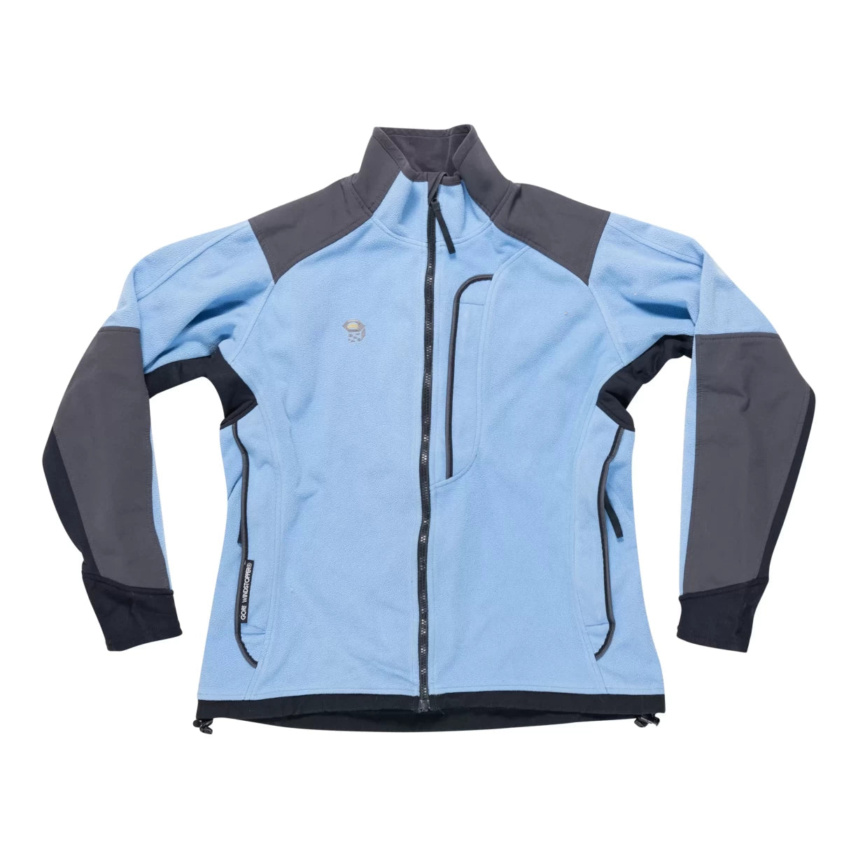 Mountain Hardwear Hybrid Fleece Full Zip Jacket - Women's Front Pockets Side Pockets Patch Pockets