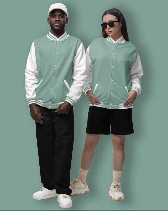 Champion Varsity Jacket: Mint Bliss Rayon Jacket Velvet Jacket Corduroy Jacket